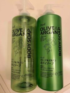 OLIVE&ARGAN ボディーソープ　ミクロスブログ
